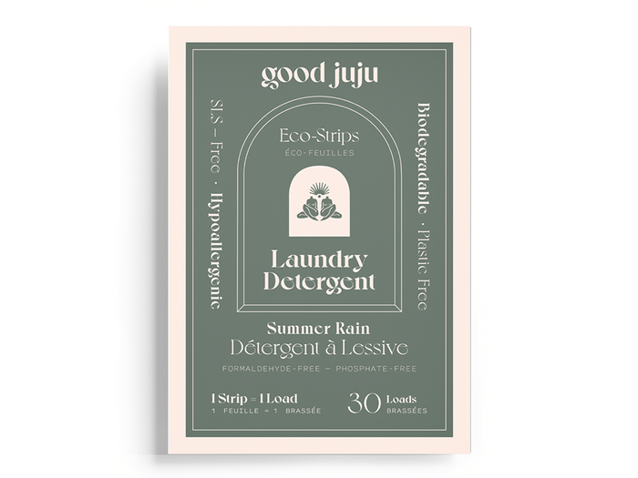sustainable upgrades eco-friendly home upgrades | good juju laundry detergent strips