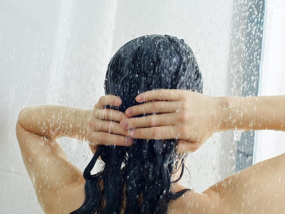 hair washing mistakes | woman washing hair | woman showering