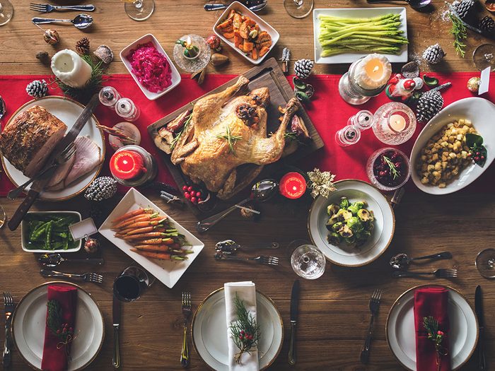 let go of holiday traditions | Christmas feast | holiday table
