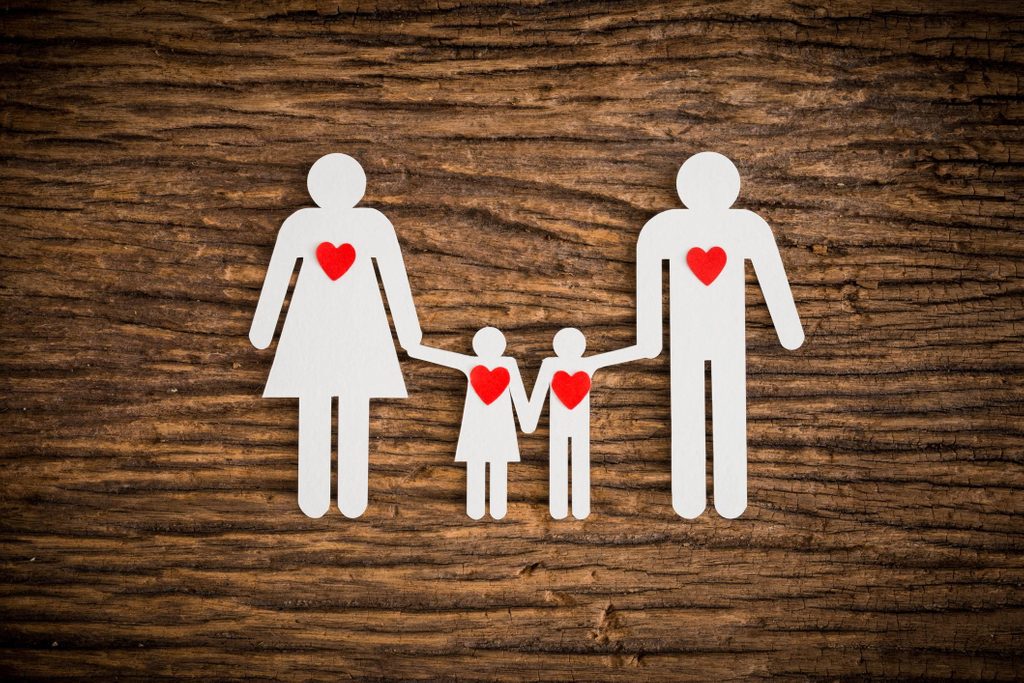 is heart disease genetic | Family Made With Paper On Wood