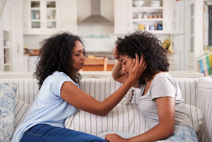 teen pre-life crisis | mom and teenage girl talking