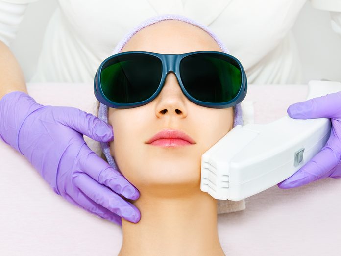 what to know before getting a laser treatment | Young,woman,receiving,laser,treatment