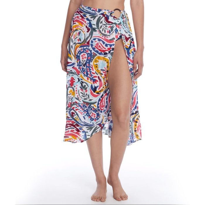 Anne Cole Signature Watercolor Paisley Sarong