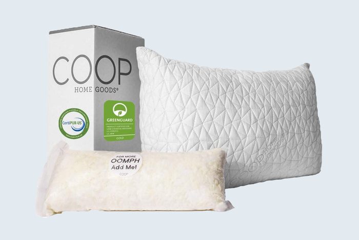 Coop Home Goods Premium Adjustable Loft Pillow Via Amazon Com