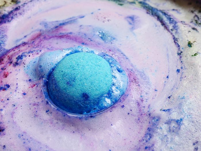 cbd bath products | Blue,&,pink,bath,bomb,,beauty,products,for,body,care,