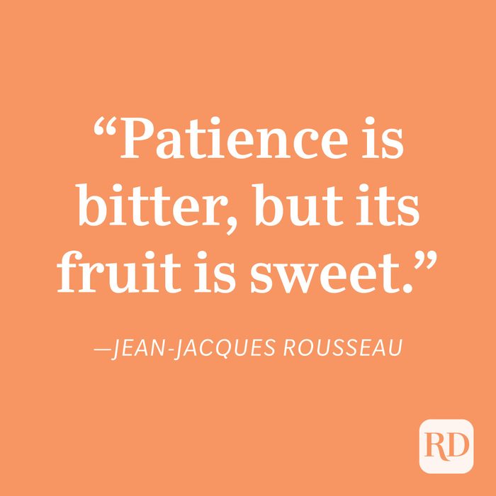 Jean Jacques Rousseau Patience Quote