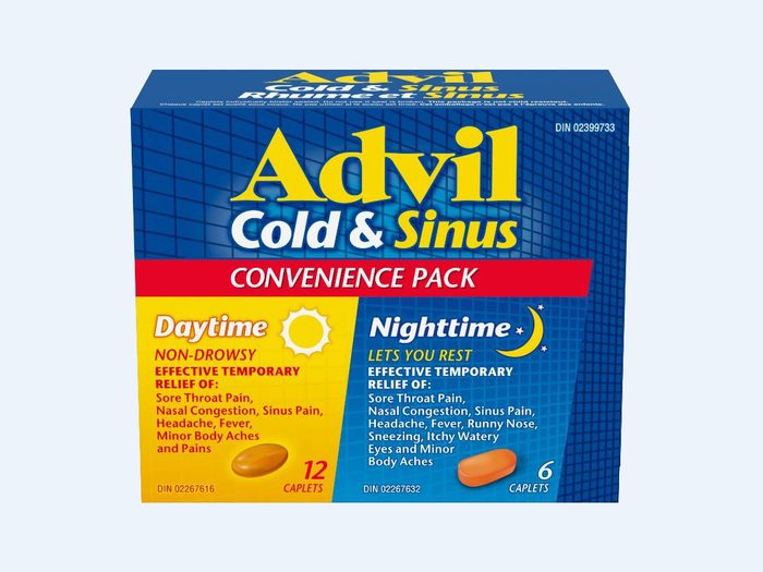 Advil Cold And Sinus Recall Canada Hero
