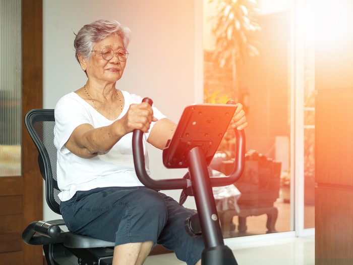 best exercise bikes for seniors | Active,asia,senior,old,woman,people,training,exercise,on,stationary