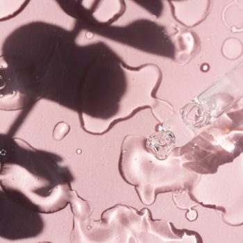 phytoretinol | image of a dropper with retinol on a pink backdrop