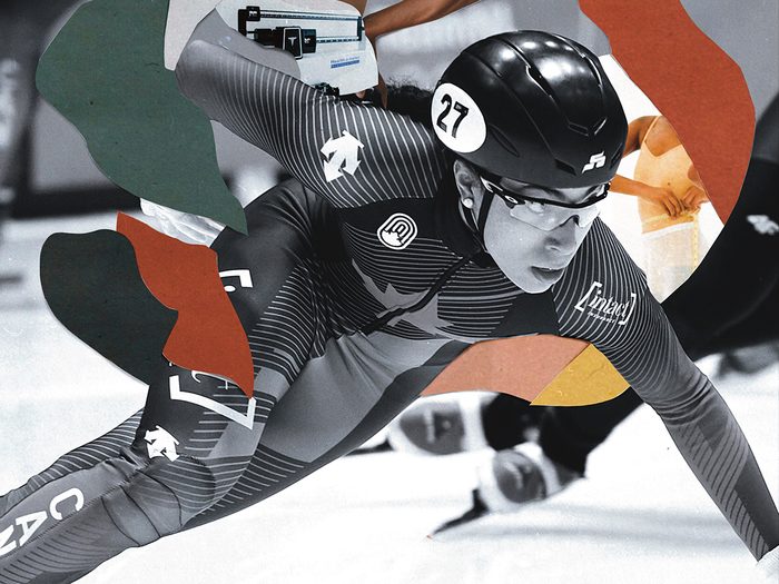 Alyson Charles Speedskating Olympics Body Image