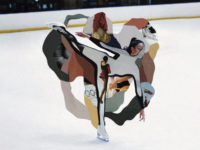 figure-skating-olympics | collage of figure skater