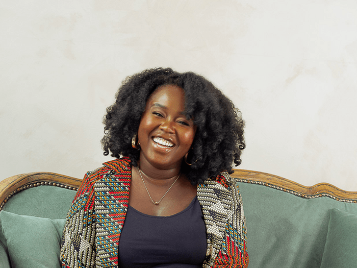 strong black woman trope | portrait of therapist Amna Gyamfowa