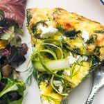 A Leek, Dill and Goat Cheese Frittata That’s Perfect to Eat for Every Meal