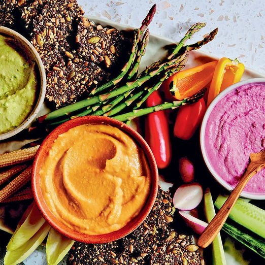 These Easy Homemade Seed Crackers Pair Perfectly With Hummus Dip