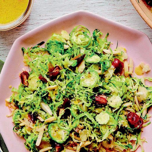 This Zesty Shredded Brussels Sprouts Salad Makes a Perfect Side Dish This Winter