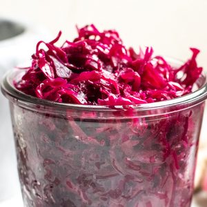 A Simple Recipe for Beet Sauerkraut That’s Good for Your Gut
