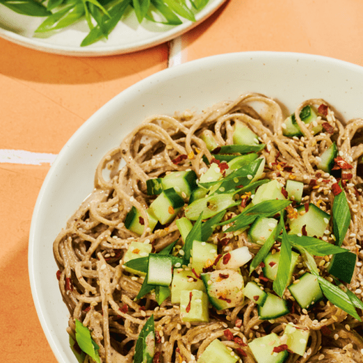 Need a New Go-To Lunch Recipe? Try These Soba Noodles With Miso Pecan Butter