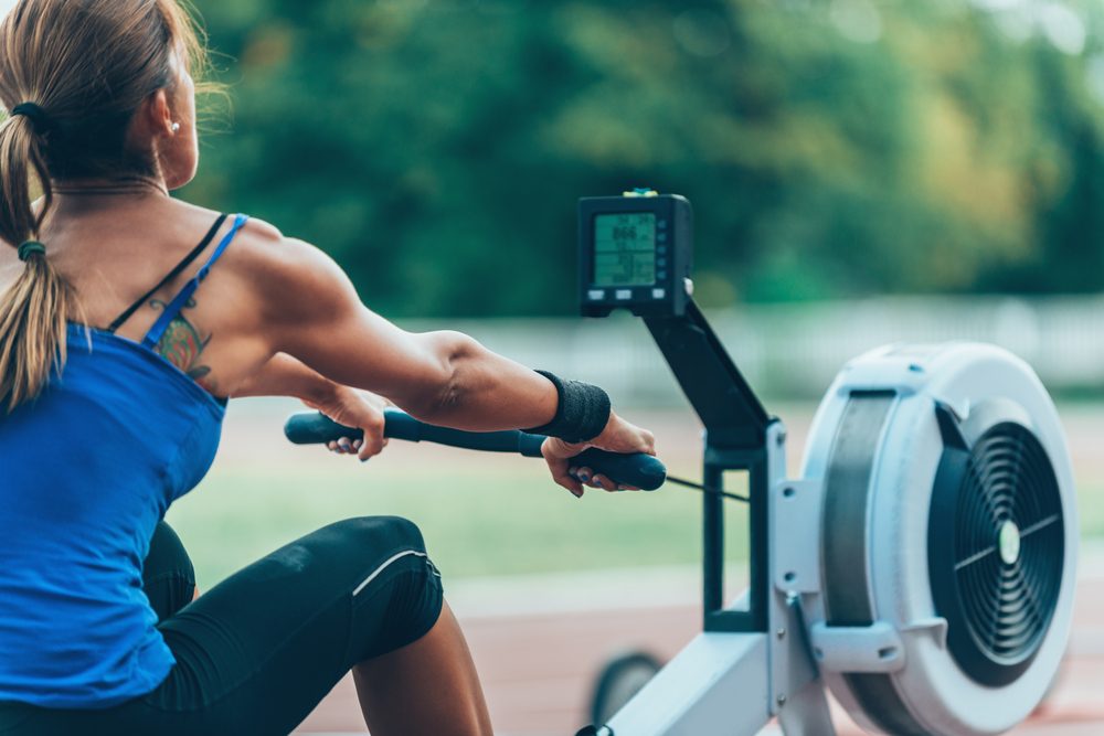 best gym machines for weight loss _ rowing