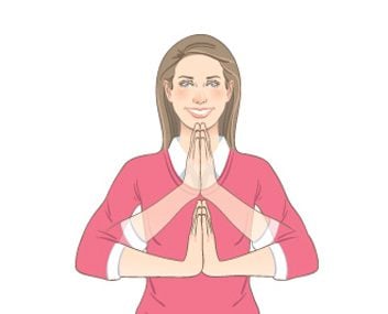 Prayer Wrist Stretch